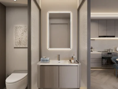Santorini Residences - Bathroom Vanity + Toilet 浴室柜+马桶 - 1